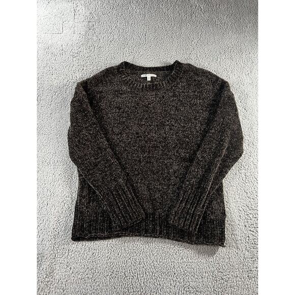 Seven7 Sweater Women Large Soft Plush Crew Neck Pullover Minimalist Nautical - Picture 1 of 8